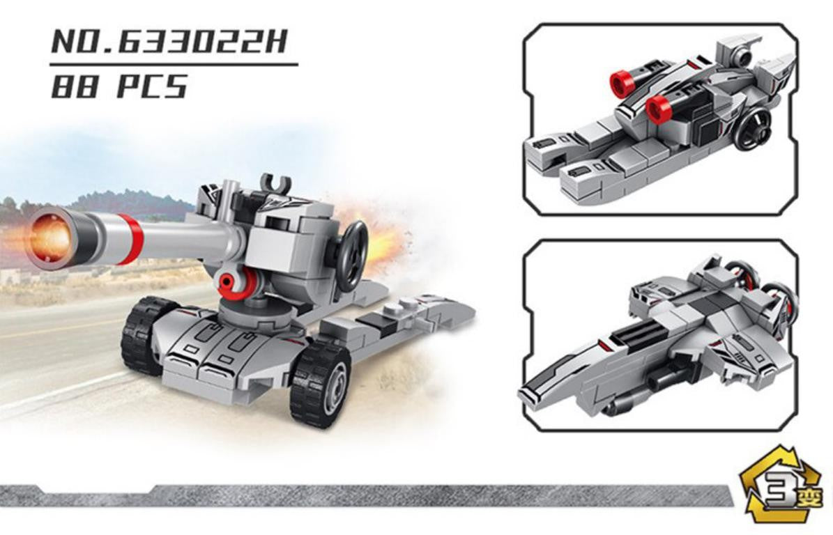 Helicóptero Conveyor 8 En 1 Bloques De Construcción