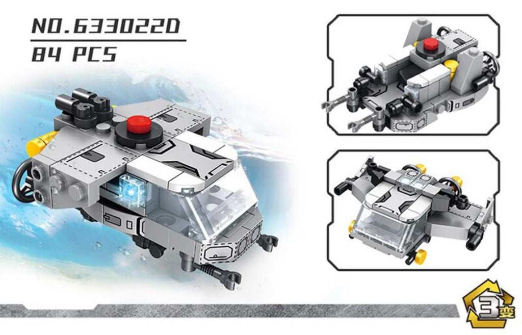 Helicóptero Conveyor 8 En 1 Bloques De Construcción