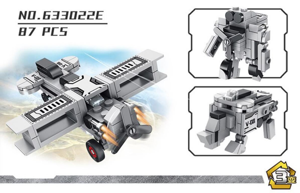 Helicóptero Conveyor 8 En 1 Bloques De Construcción