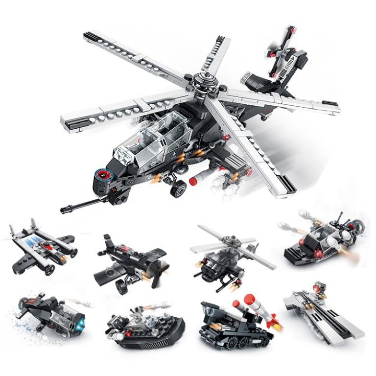 Helicóptero Gunship 8 EN 1