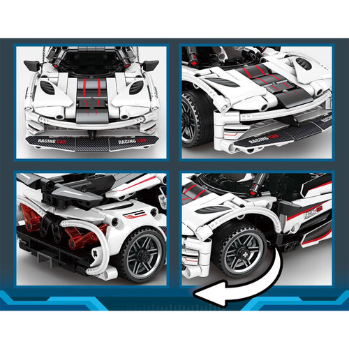 Auto Deportivo Gt +control Remoto (Bloques De Construcción)