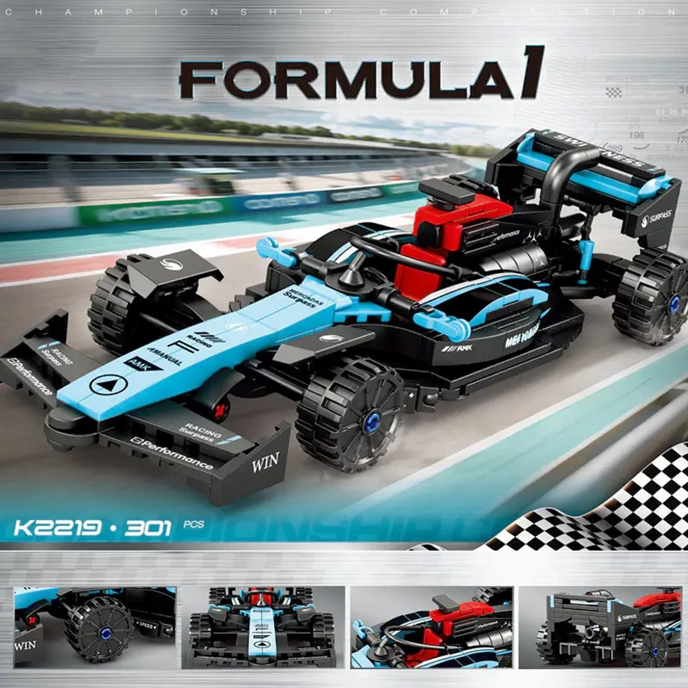 Auto Fórmula 1 +,301 PCS (Bloques De Construcción)