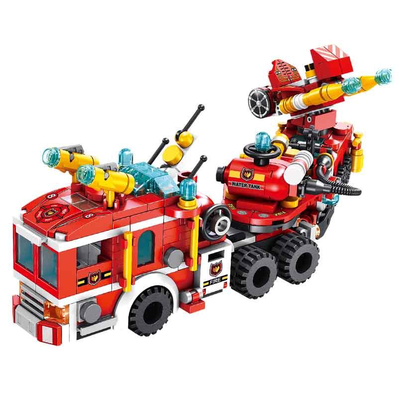 Camión De Bomberos City  12en1 /  557 (Bloques De Construcción)