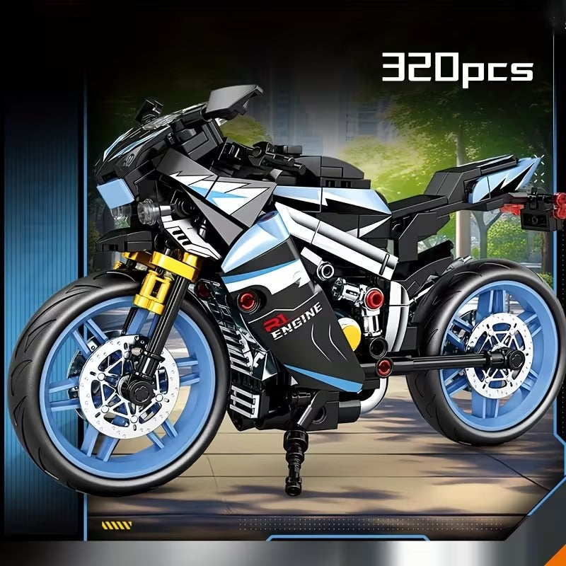 Motocicleta / 320 PCS (Bloques De Construcción)