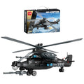 Helicóptero De Combate Militar (300pcs) Bloques De Construcción