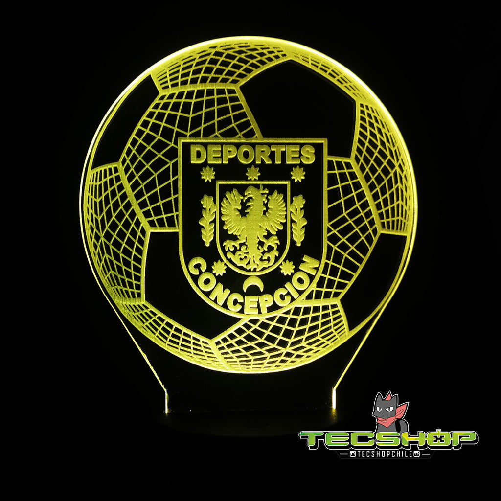 Lámpara Led Balón Deportes Concepción + Control Remoto
