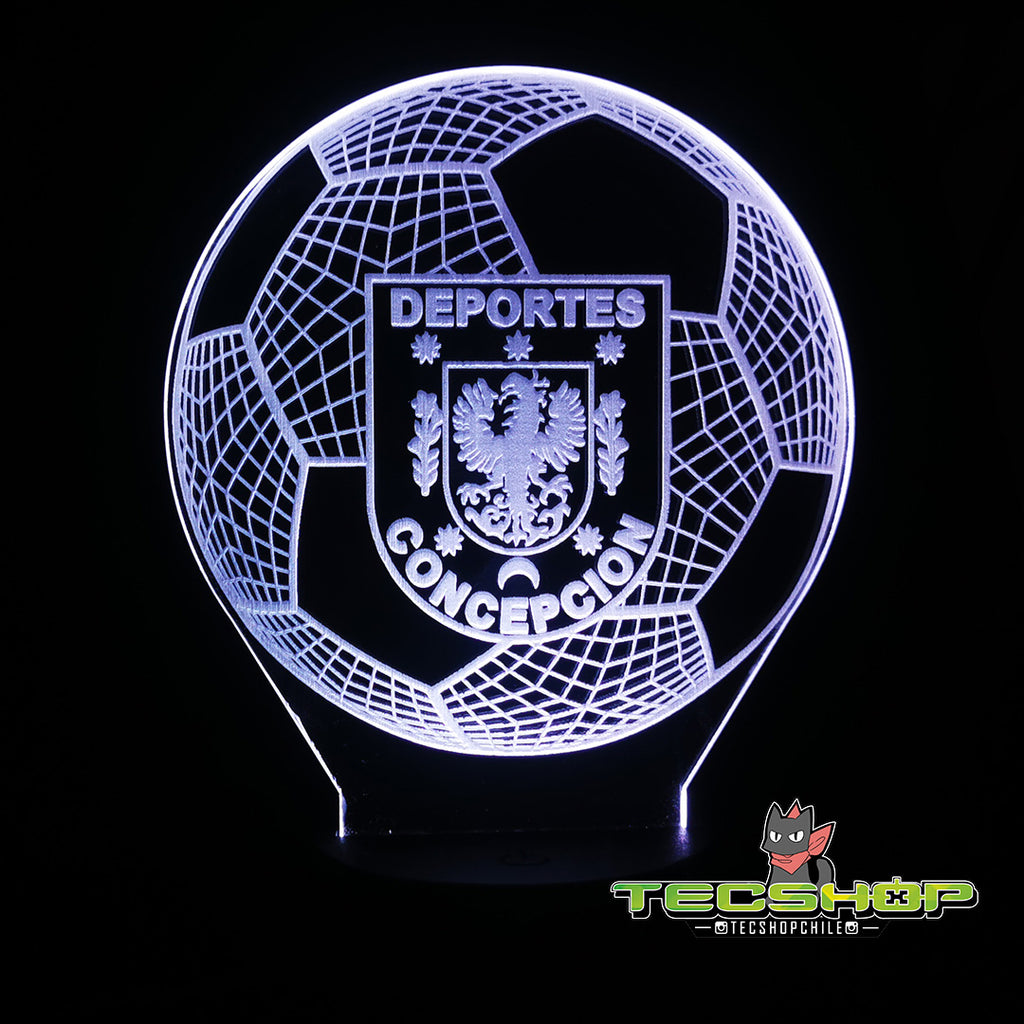 Lámpara Led Balón Deportes Concepción + Control Remoto