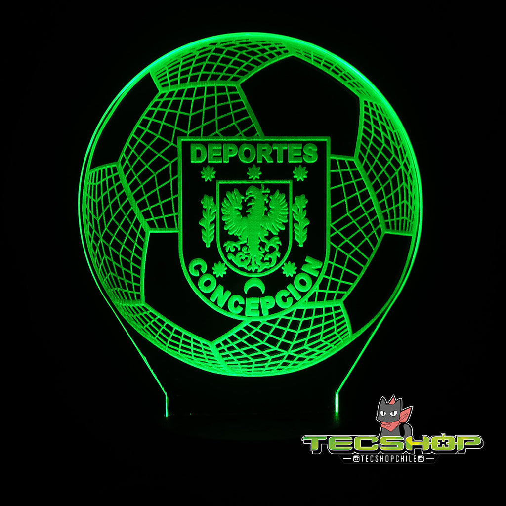 Lámpara Led Balón Deportes Concepción + Control Remoto