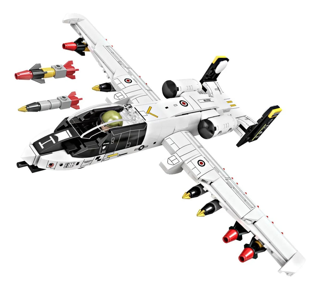 Avión De Combate A-10 Thunderbolt 323 PCS (Bloques De Construcción)