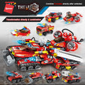 The Legend Of Speed Chariot  8 en 1 Bloques De Construcción