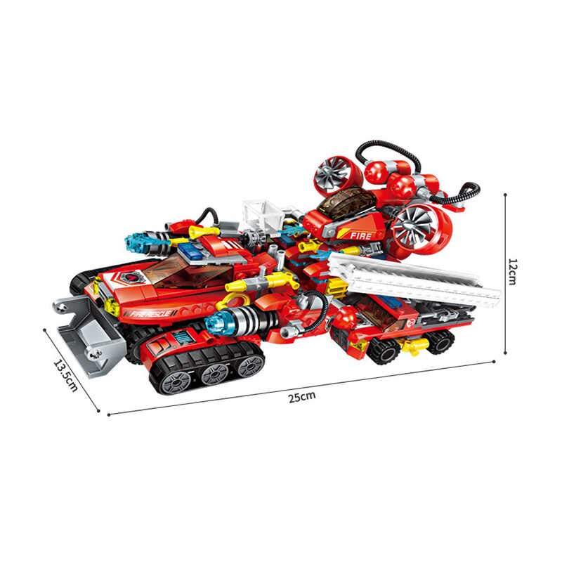 The Legend Of Speed Chariot  8 en 1 Bloques De Construcción