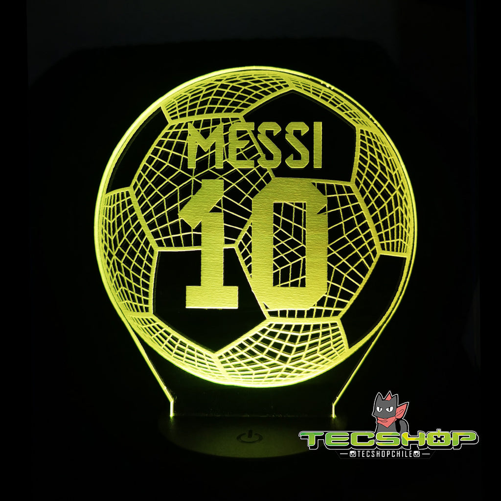 Lámpara Led Balón  De Messi + Control Remoto
