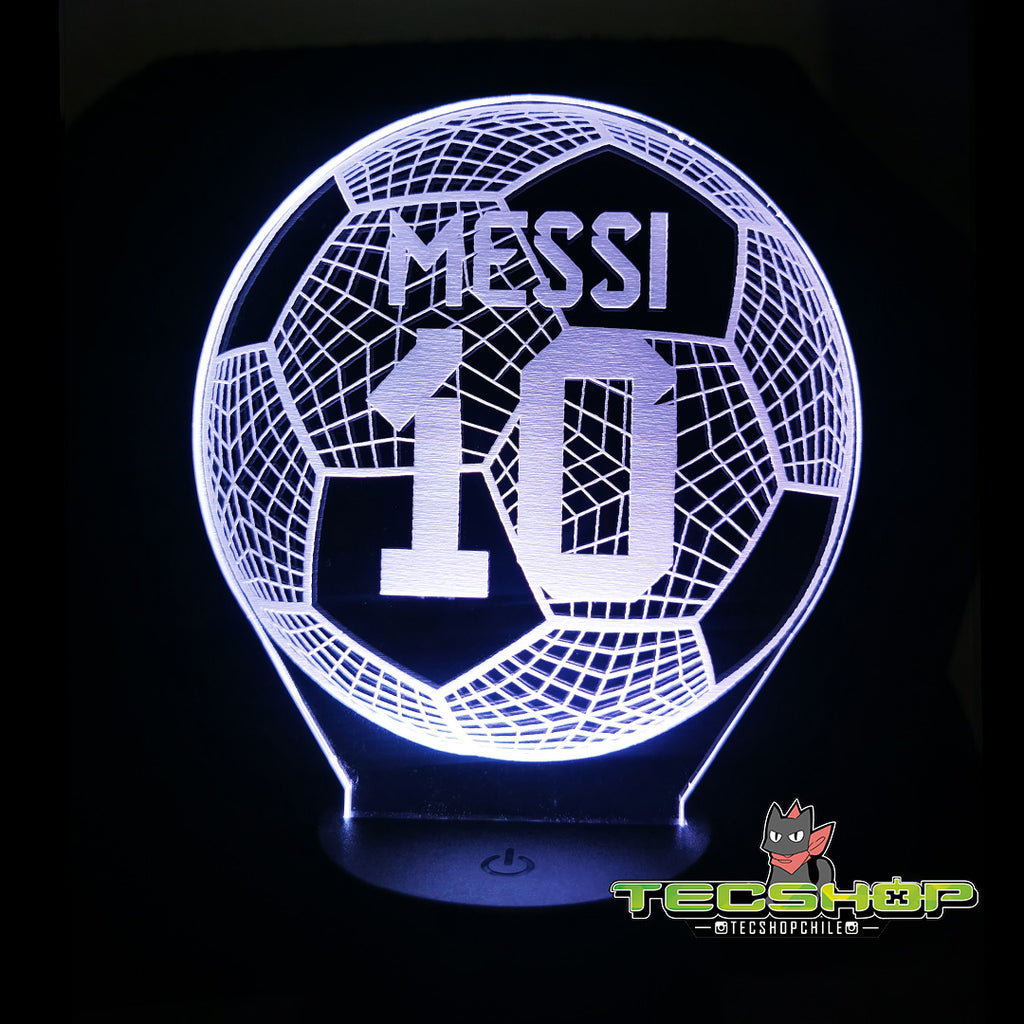Lámpara Led Balón  De Messi + Control Remoto