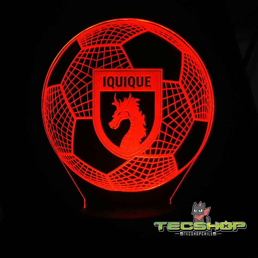 Lámpara Led Balón Deportes Iquique + Control Remoto