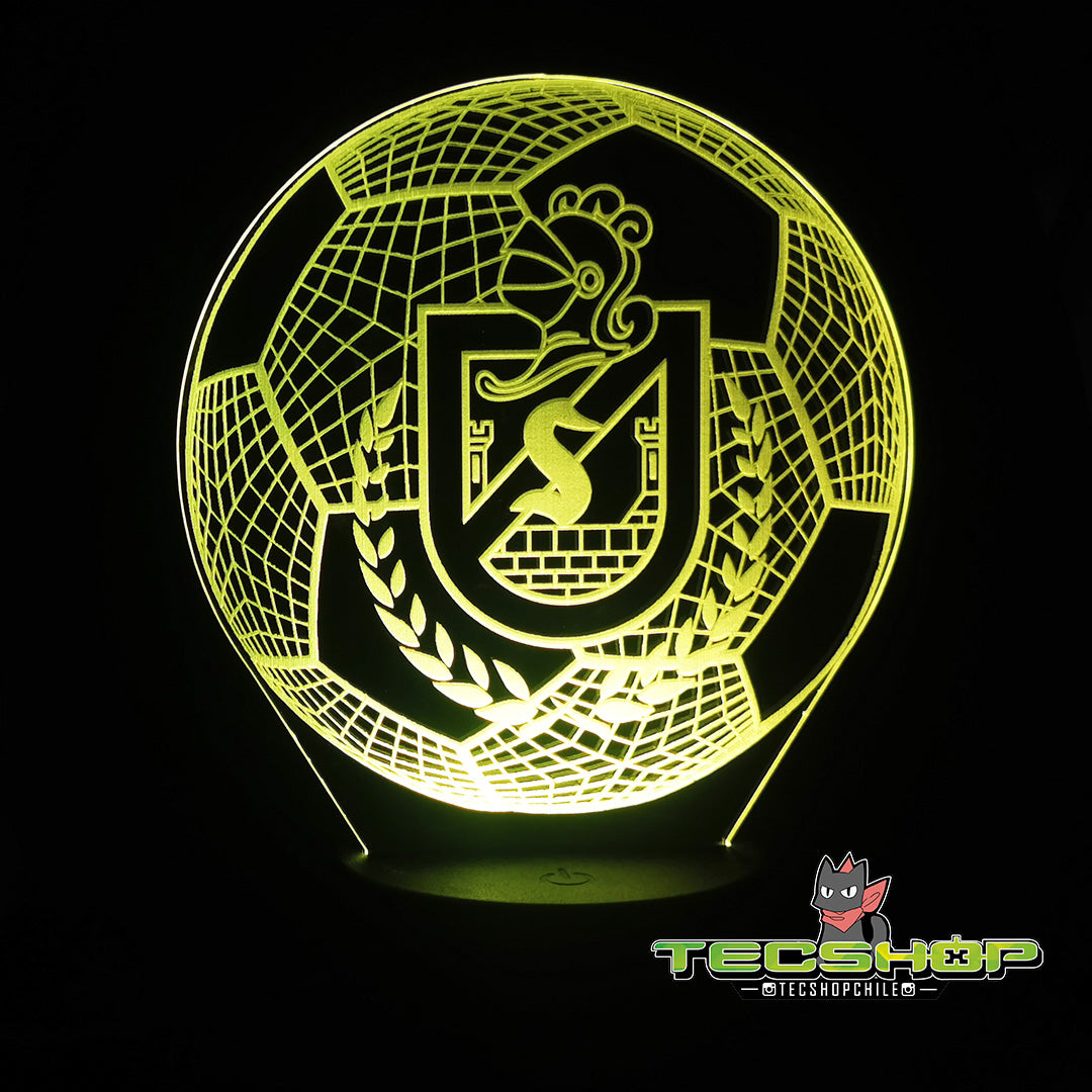 Lámpara Led Balón Club Deportes La Serena + Control Remoto