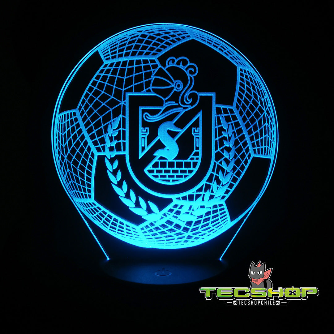 Lámpara Led Balón Club Deportes La Serena + Control Remoto