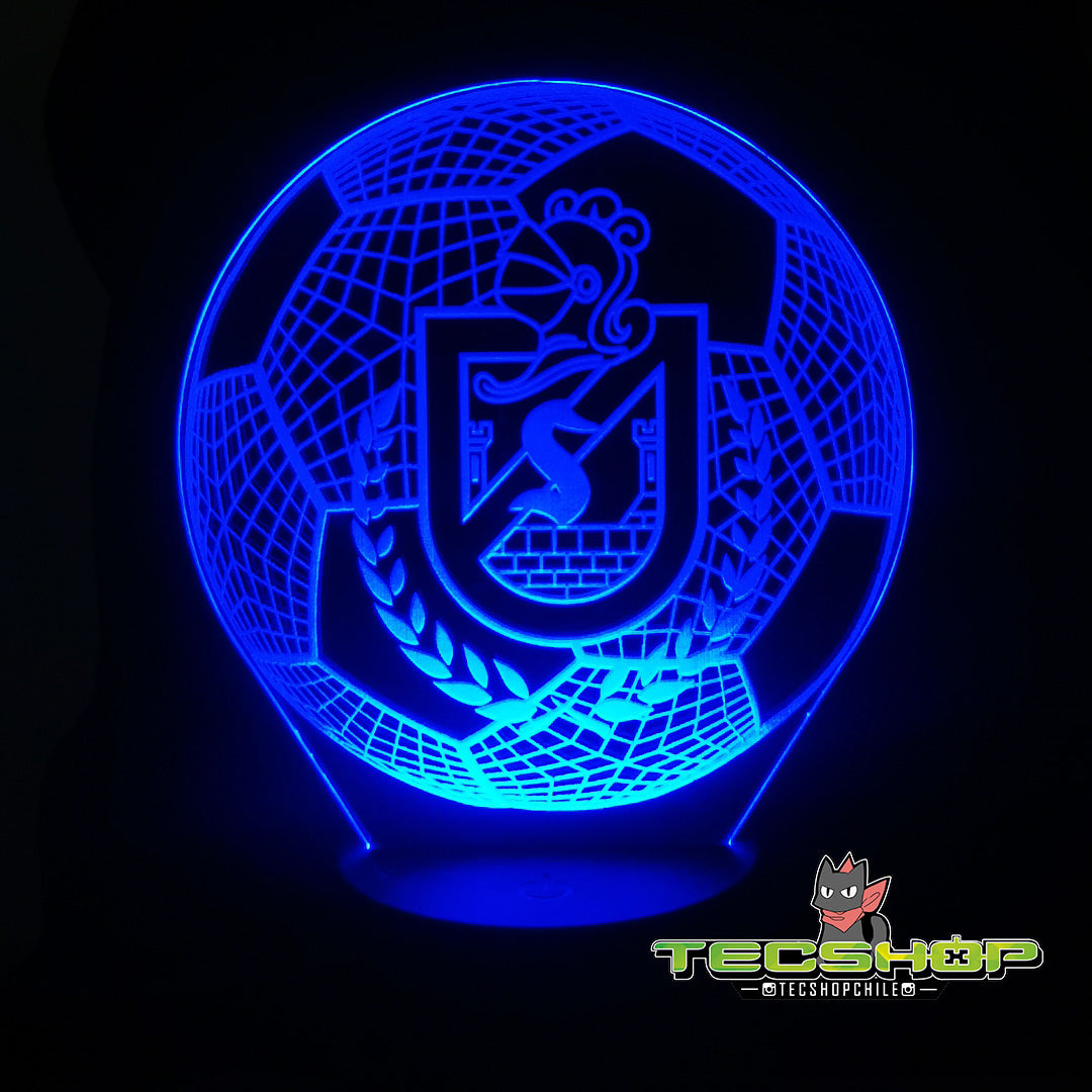 Lámpara Led Balón Club Deportes La Serena + Control Remoto