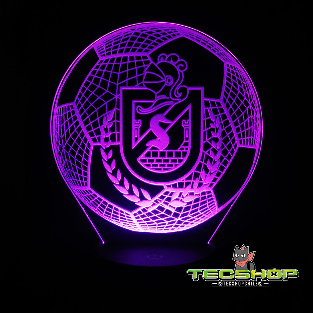 Lámpara Led Balón Club Deportes La Serena + Control Remoto