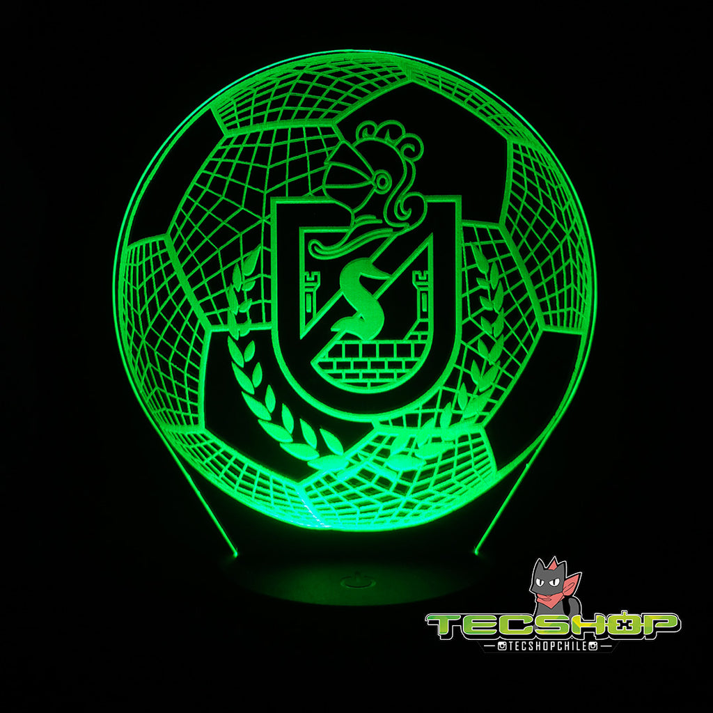 Lámpara Led Balón Club Deportes La Serena + Control Remoto