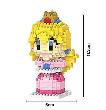 Princesa Peach (bloques De Contrucción)