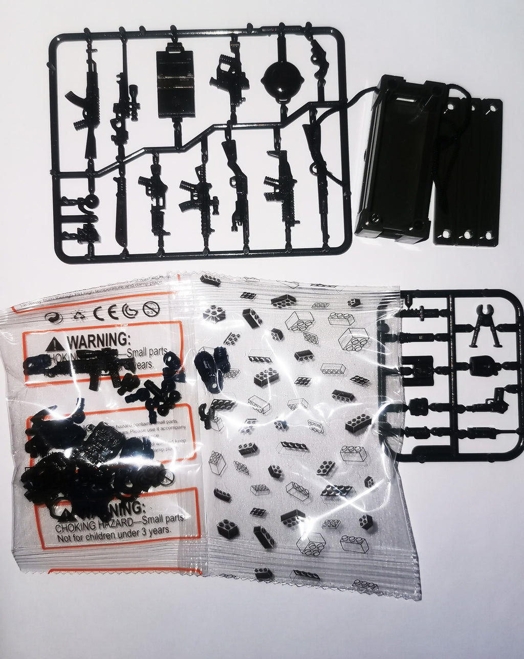 Set Soldados Fuerzas Especiales Swat 8 Unidades bloques de contrucción