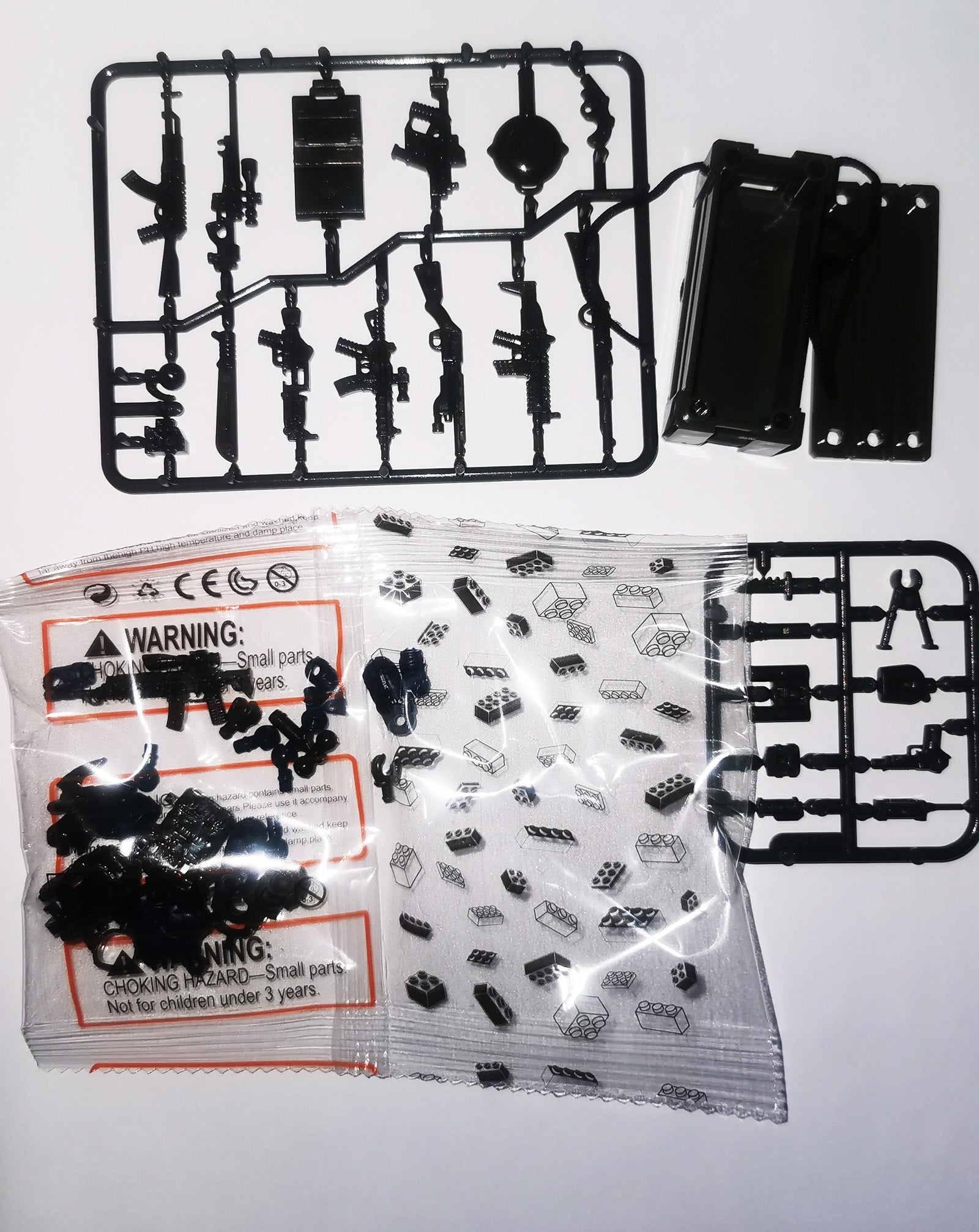 Set Soldados Fuerzas Especiales Swat 8 Unidades bloques de contrucción