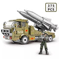 Camión Militar Antibuques 375pcs (Bloques De Construcción)