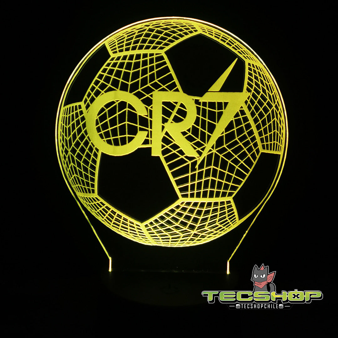 Lámpara Led Balón CR7 + Control Remoto