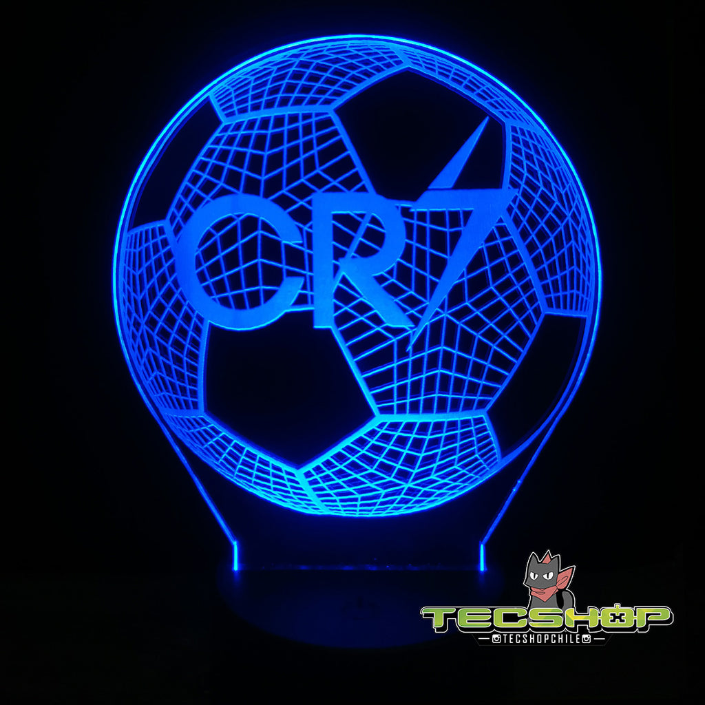 Lámpara Led Balón CR7 + Control Remoto