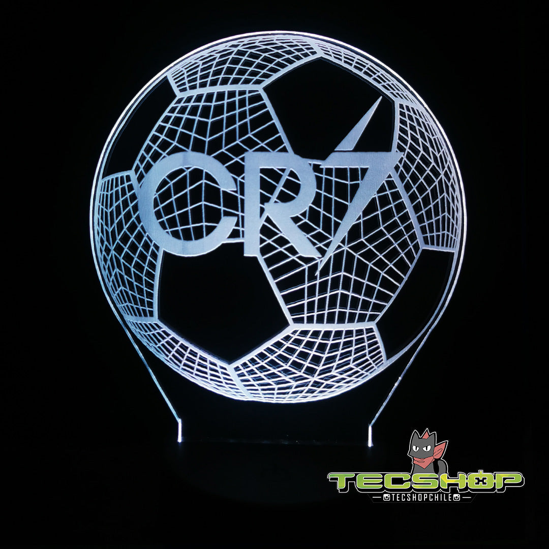 Lámpara Led Balón CR7 + Control Remoto
