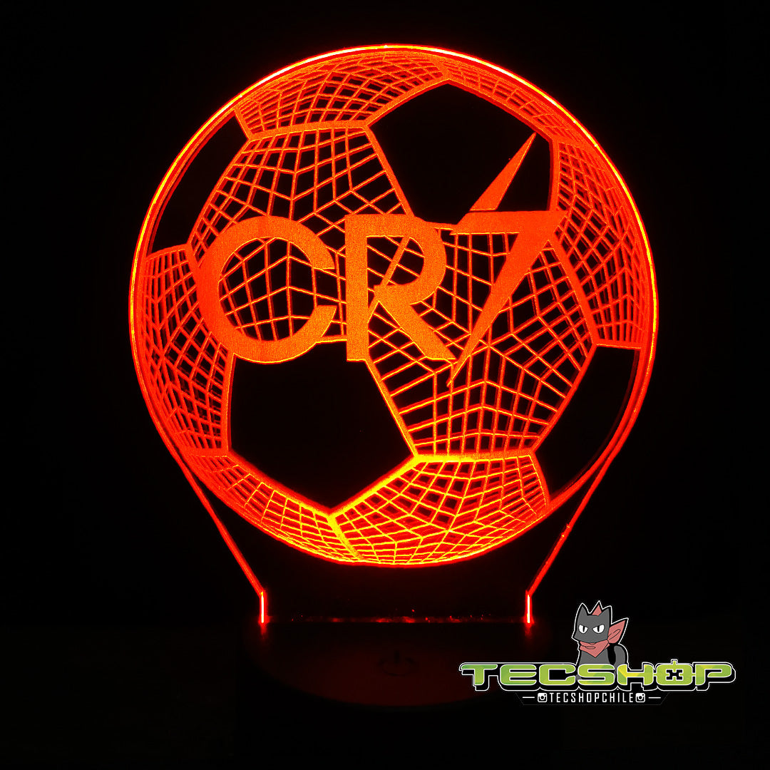 Lámpara Led Balón CR7 + Control Remoto