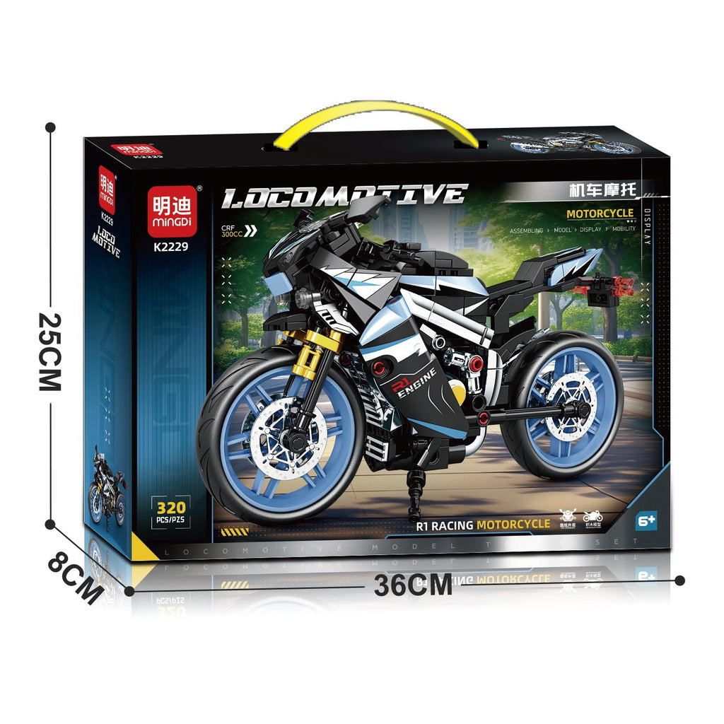 Motocicleta / 320 PCS (Bloques De Construcción)