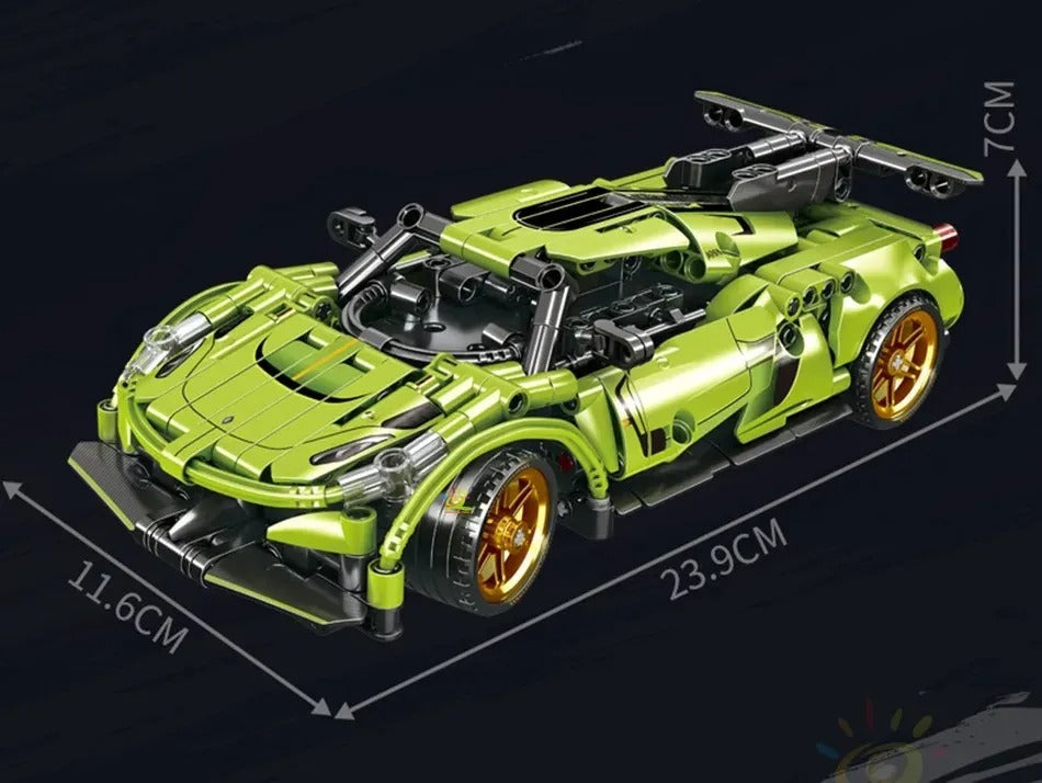 Auto Deportivo +control Remoto (bloques De Construcción)402pcs