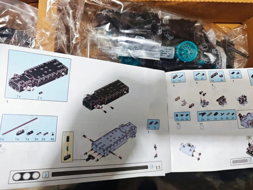 Auto Fórmula 1 + Control Remoto (bloques De Construcción) Negro Auto Fórmula 1 / Negro