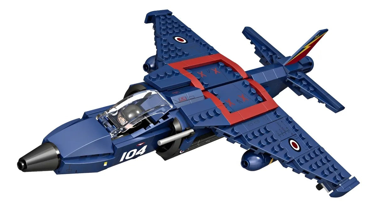 Avión De Combate Harrier 345 Pcs(Bloques De Construcción) 310