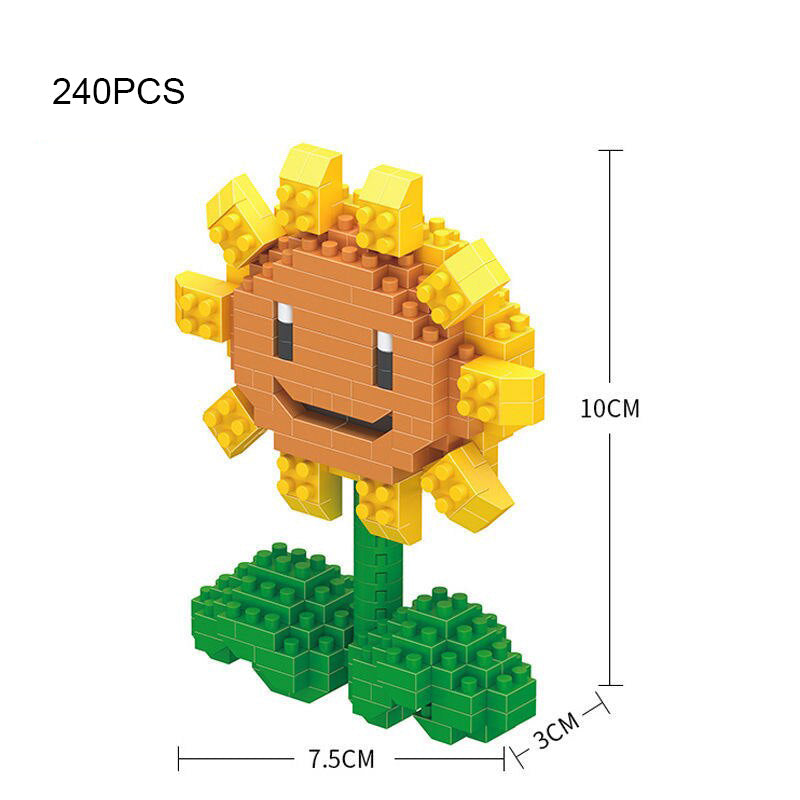 Plantas Versus Zombies Mini Bloques De Contrucción