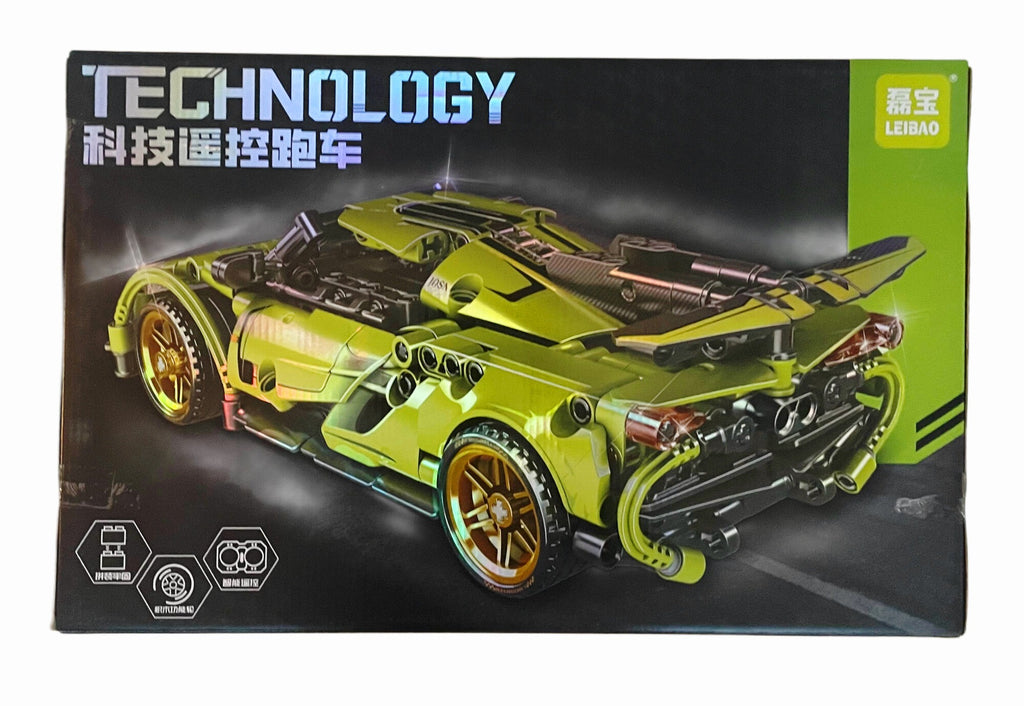 Auto Deportivo +control Remoto (bloques De Construcción)402pcs