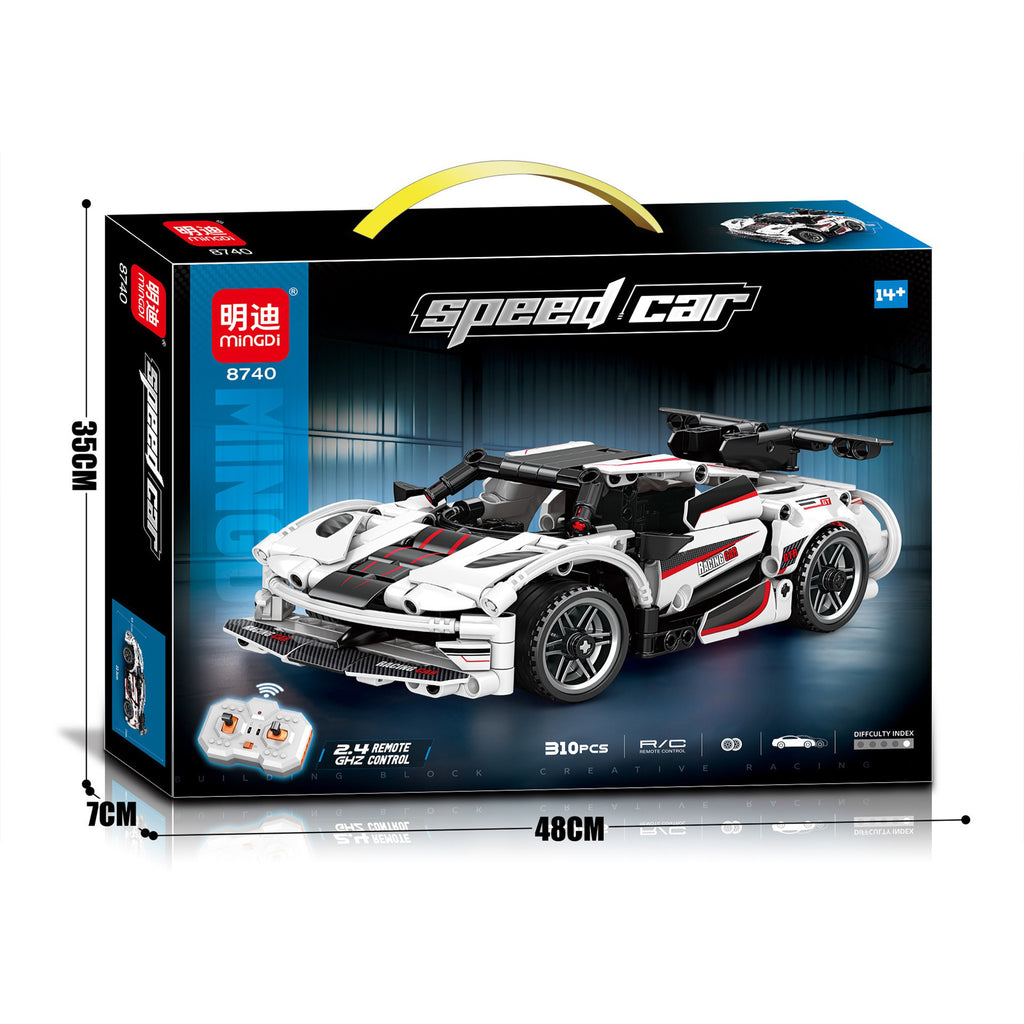Auto Deportivo Gt +control Remoto (Bloques De Construcción)