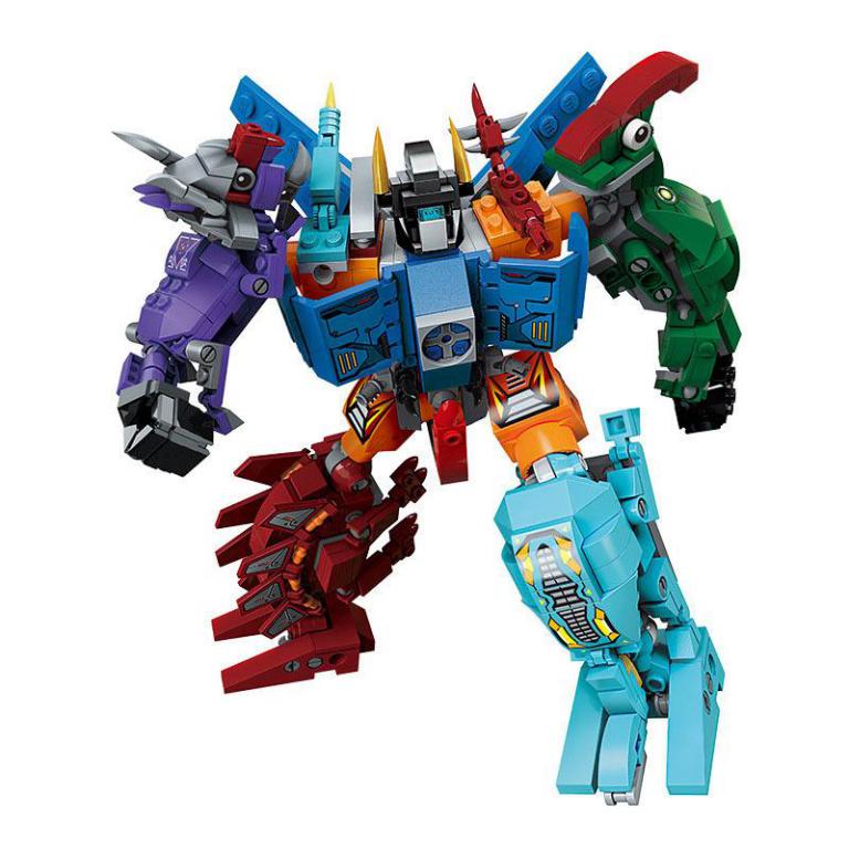 Dinosaurios Ura Mecha 6 En 1 Bloques De Construcción 553