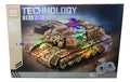 Tanque Militar  M1 Abrams +control Remoto 867 (Bloques De Construcción)