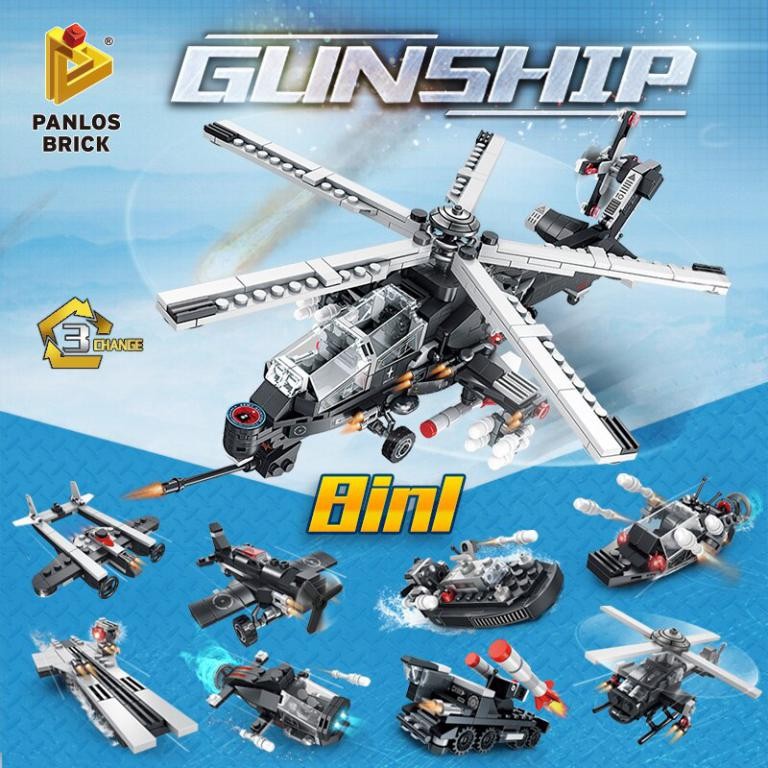 Helicóptero Gunship 8 EN 1