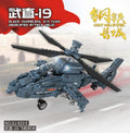 Helicóptero De Combate Z-19 (438pcs) bloques De Construcción