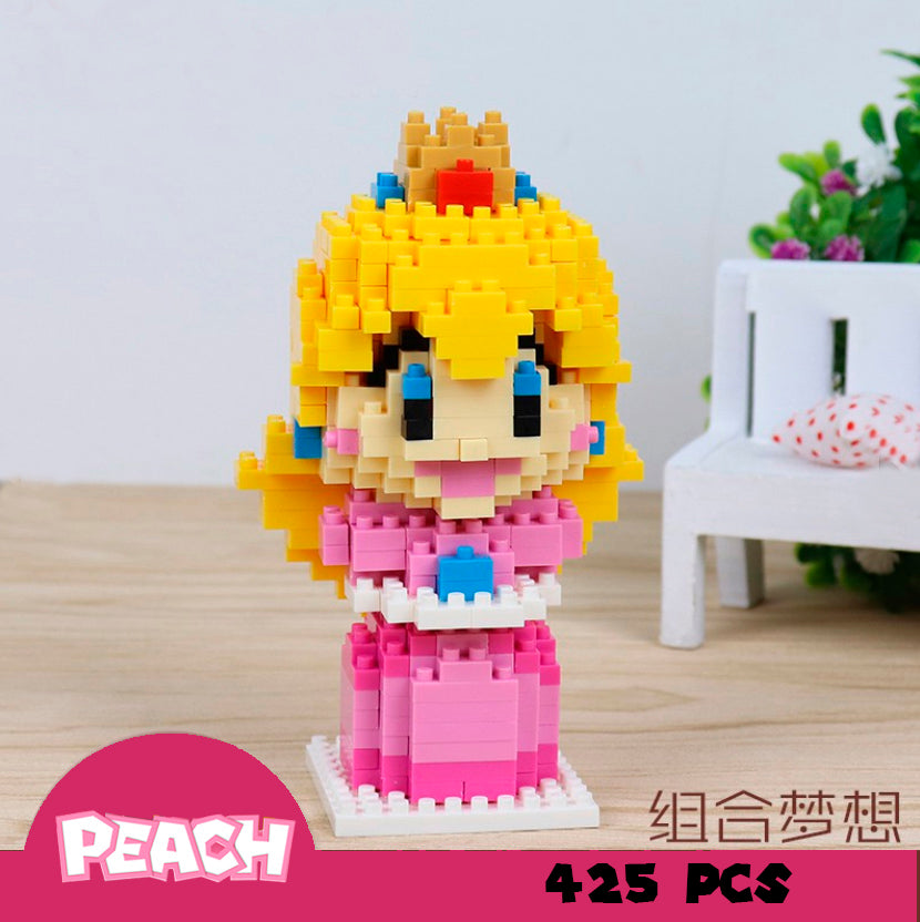 Princesa Peach (bloques De Contrucción)