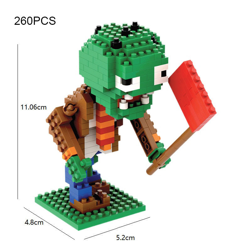 Plantas Versus Zombies Mini Bloques De Contrucción